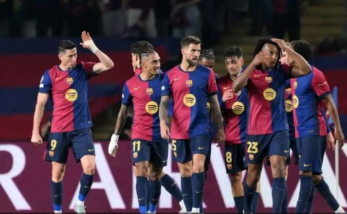 包含巴萨球员士气高昂，备战准备充分的词条